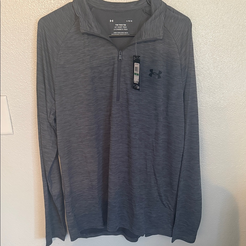Under Armour Men's Long Sleeve Gray Pullover